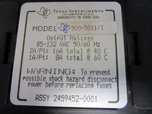 Texas Instruments 500-5011 110 VAC OUTPUT MODULE ASSY NO 2459452-0001