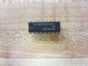 texas instruments sn74161n integrated circuit