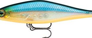 Rapala SDRS09 Shadow Rap Shad Lure (3.5-Inch, 0.3oz, Blue Ghost)