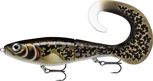 Rapala X-Rap Otus Lure with Two No. 2/0 Hooks, 0.5-1 m Swimming Depth, 25 cm Size, Artistic Burbot