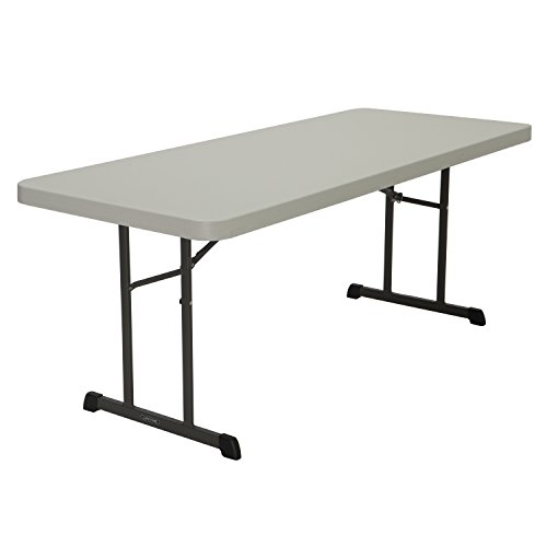 Lifetime Products 80249 Professional Folding Table, 6', Almond