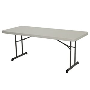 Lifetime Products 80249 Professional Folding Table, 6', Almond