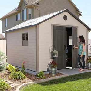 Lifetime 6415 Outdoor Storage Shed, 11 by 13.5 Feet