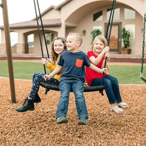 Lifetime 90797 Big Stuff Adventure Swing Set, Brown/Green