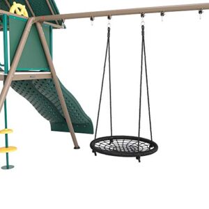 Lifetime 90797 Big Stuff Adventure Swing Set, Brown/Green