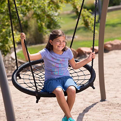 Lifetime 90804 Adventure Tower Playset with Spider Swing, Earthtone