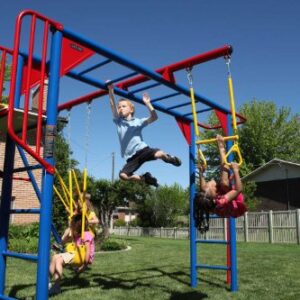 Lifetime Monkey Bar Adventure Swing Set, Primary Colors