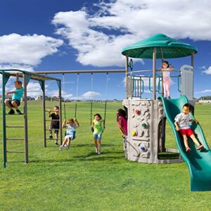 Lifetime 90630 Products Adventure Tower Deluxe Playset, Green