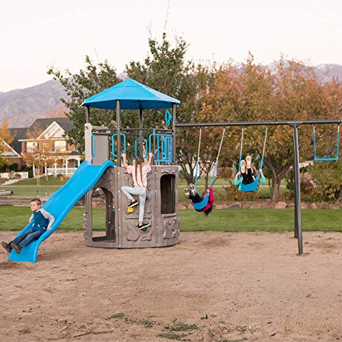 Lifetime Adventure Tower Swing Set - Blue (90918)