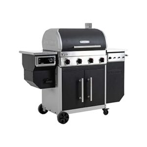 lifetime gas grill and wood pellet smoker combo, wifi and bluetooth control technology