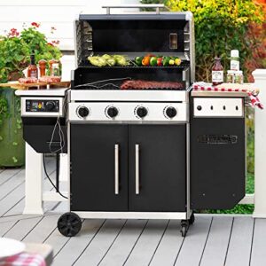 Lifetime Gas Grill and Wood Pellet Smoker Combo, WiFi and Bluetooth Control Technology