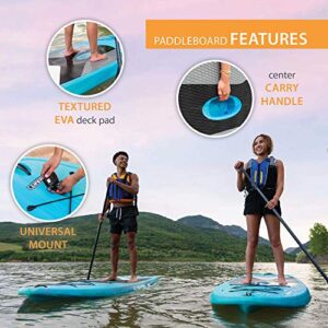 Lifetime 91014 Horizon 100 Stand-Up Paddleboard, 2 Pack, Paddles Included, 10 feet