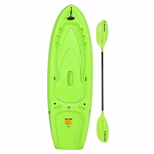 Lifetime 90765 Lime Green 6.5-Ft Youth Recruit Beginner Emotion Kayak with Paddle