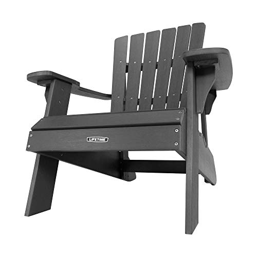 Lifetime 60335 Adirondack Chair, Shale Stone