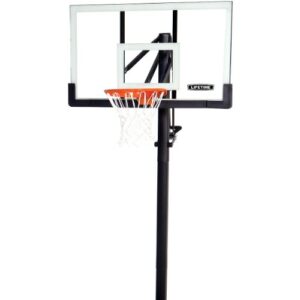 lifetime in-ground basketball hoop system 90469 54-inch acrylic backboard goal