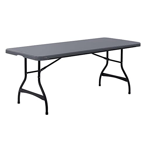 Lifetime 6-Foot Nesting Table, Gray