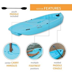 Lifetime Cadet Youth Kayak, Paddle Included