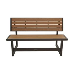 Lifetime 60054 Convertible Bench/Table, Faux Wood Construction & Ace Flyer Airplane Teeter Totter - Earthtone (90135)