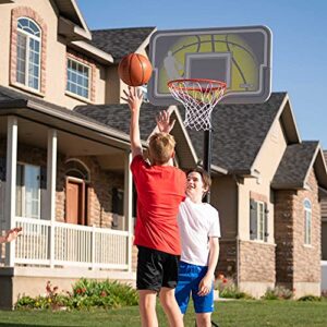 Lifetime 90992 Full-Size Height Adjustable Portable Basketball Hoop, 7.5 to 10 Foot Telescoping Adjustment, 44-Inch Impact Backboard