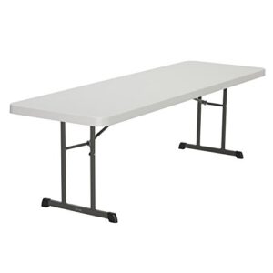lifetime products professional, 8′, almond folding table