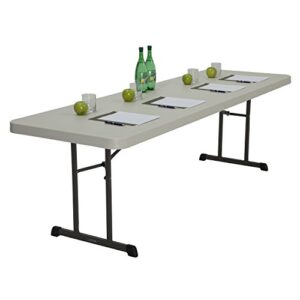 Lifetime Products Professional, 8', Almond Folding Table