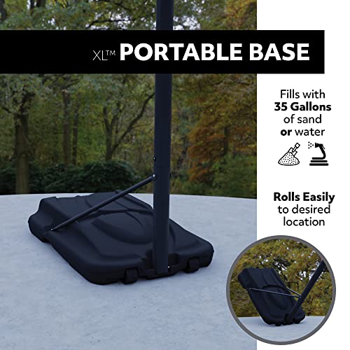 Lifetime 90176 Portable Basketball System, 52 Inch Shatterproof Backboard