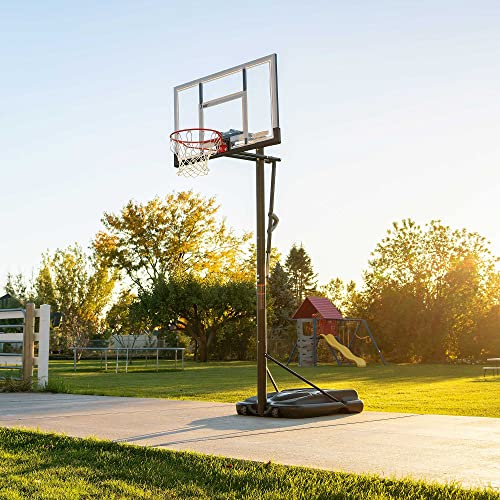 Lifetime 90176 Portable Basketball System, 52 Inch Shatterproof Backboard