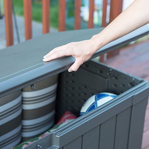 Lifetime 60089 Deck Storage Box, 116 gallon