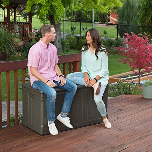 Lifetime 60089 Deck Storage Box, 116 gallon