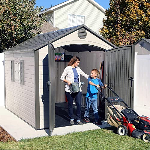 Lifetime 8 Ft. x 10 Ft. Outdoor Storage Shed