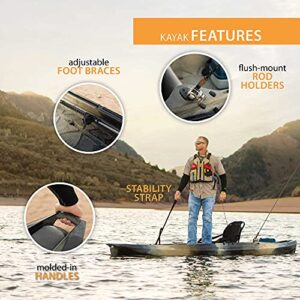 Lifetime 90958 Stealth Pro Angler 118 Fishing Kayak