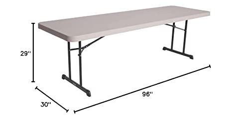 Lifetime 80127 Professional Grade Folding Table, 8 Feet