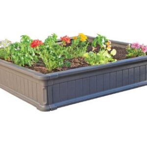 Lifetime 60065 Raised Garden Bed, 4 by 4 Feet, 1 Bed