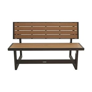 Lifetime 60054 Convertible Bench / Table, Faux Wood Construction