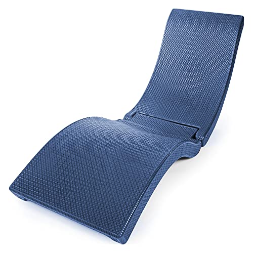Robelle Premium Poolside Patio Chaise Lounge Chair, Blue