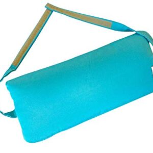 Sunbrella Headrest Pillow -fits Ledge Lounger (Aruba (Turquoise))