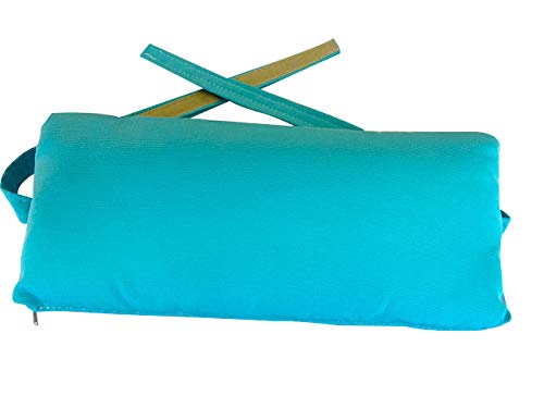 Sunbrella Headrest Pillow -fits Ledge Lounger (Aruba (Turquoise))