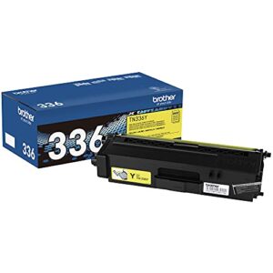 brother tn-336y dcp-l8400 l8450 hl-l8250 l8350 mfc-l8600 l8650 l8850 toner cartridge (yellow) in retail packaging