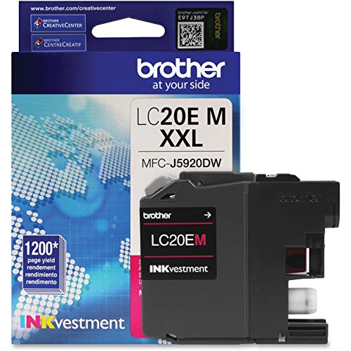 Brother LC20EM Super High Yield Magenta Ink Cartridge