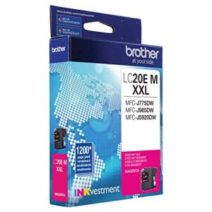 Brother LC20EM Super High Yield Magenta Ink Cartridge