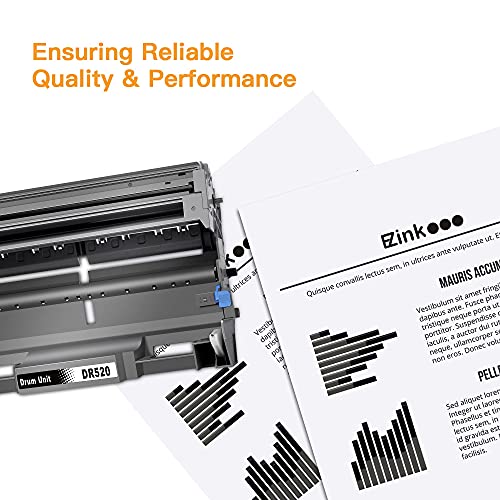 E-Z Ink (TM) Compatible Drum Unit Replacement for Brother DR520 DR620 Compatible with DCP-8065DN DCP-8060 HL-5240 HL-5250DN HL-5340D HL-5370DW MFC-8890DW MFC-8460N Printer (1 Drum Unit, 1 Pack)