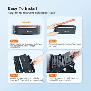 E-Z Ink Pro Compatible TN660 TN-660 Toner Cartridge Replacement for Brother TN660 TN-660 TN630 High Yield Compatible with HL-L2300D HL-L2380DW HL-L2320D DCP-L2540DW MFC-L2700DW MFC-L2685DW (2 Black)