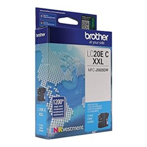 Brother LC20EC Super High Yield Cyan Ink Cartridge