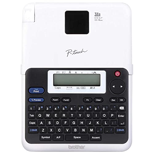 Brother P-Touch Monochrome Label Maker PT-2040C with Additional Two Tapes (TZe-131, TZe-231)