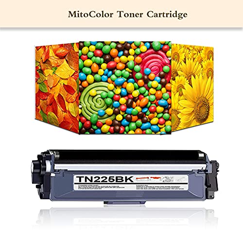 5-Pack(2BK+1C+1M+1Y) TN 225 Toner Cartridge Replacement for Brother TN225 TN-225 MFC-9130CW HL-3140CW HL-3170CDW HL-3180CDW MFC-9330CDW MFC-9340CDW Color Printer