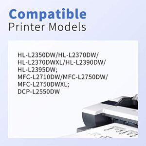myCartridge PHOEVER TN-760 Compatible Toner Cartridge Replacement for Brother TN760 TN730 for HL-L2325DW HL-L2350DW HL-L2370DW HL-L2390DW HL-L2395DW MFC-L2717DW L2710DW L2750DW DCP-L2550DW (4-Pack)
