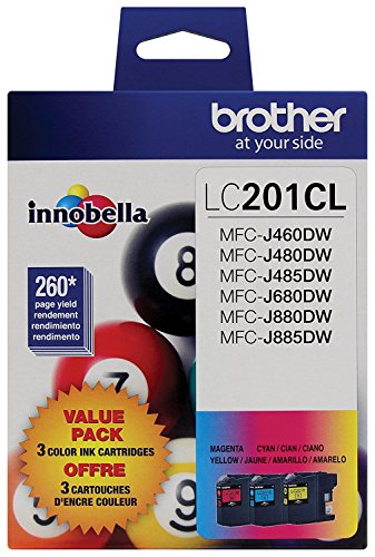 Brother LC2013PKS - C/M/Y - 3 Pack Ink … (LC2013BK/C/M/Y (All Colors))