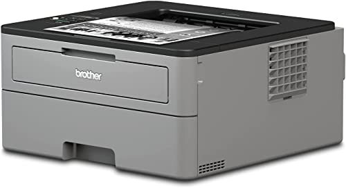 Brother HL-23 25DW Series Compact Monochrome Wireless Laser Printer - Mobile Printing - Auto Duplex Printing - USB Connectivity - Print Up to 26 Pages/min - 1-line LCD Display + HDMI Cable