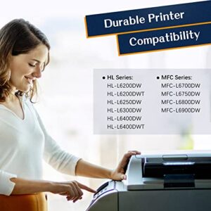 Colorking Compatible Toner Cartridge Replacement for Brother TN880 TN880 TN-880 for HL-L6200DW MFC-L6700DW MFC-L6800DW HL-L6300DW HL-L6200DWT HL-L6300DW MFC-L6900DW Super High Yield Printer（2 Black）