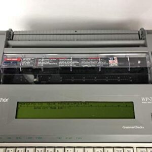 Brother Model WP-760D Word Processor Gray Electric Typewriter